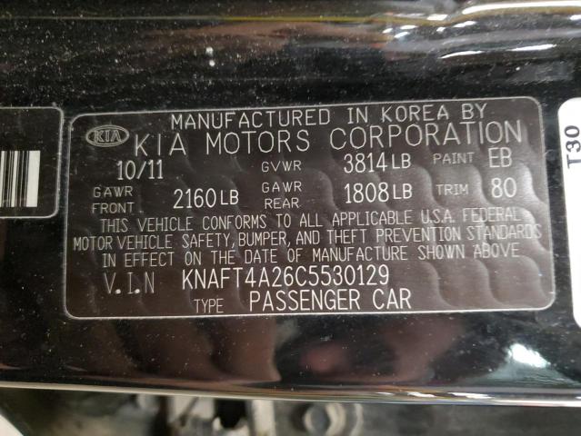 Photo 11 VIN: KNAFT4A26C5530129 - KIA FORTE 