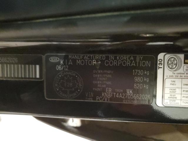 Photo 11 VIN: KNAFT4A27D5662026 - KIA FORTE LX 