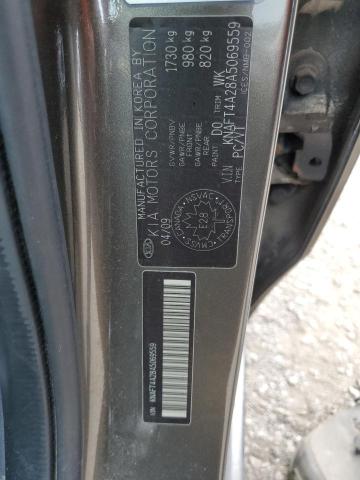 Photo 11 VIN: KNAFT4A28A5069559 - KIA FORTE LX 