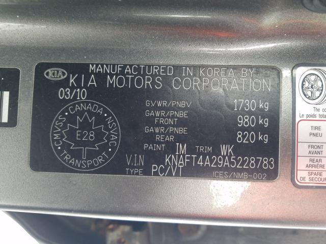 Photo 8 VIN: KNAFT4A29A5228783 - KIA FORTE 