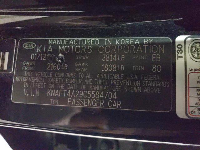 Photo 11 VIN: KNAFT4A29C5584704 - KIA FORTE 