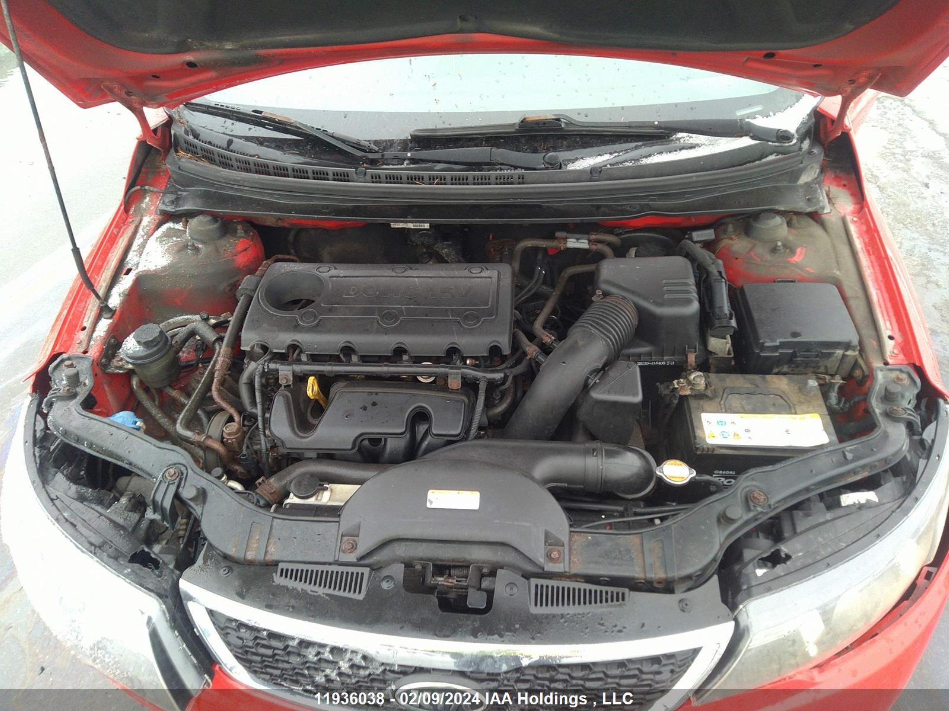 Photo 9 VIN: KNAFT5A2XC5598181 - KIA FORTE 