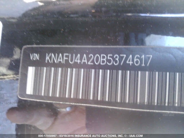 Photo 8 VIN: KNAFU4A20B5374617 - KIA FORTE 