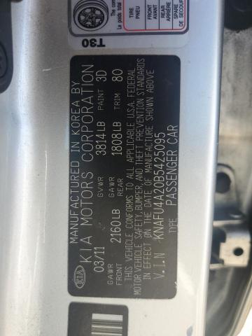 Photo 11 VIN: KNAFU4A20B5425095 - KIA FORTE 