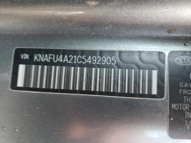 Photo 9 VIN: KNAFU4A21C5492905 - KIA FORTE EX 