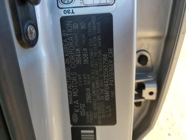 Photo 11 VIN: KNAFU4A21D5657966 - KIA FORTE EX 