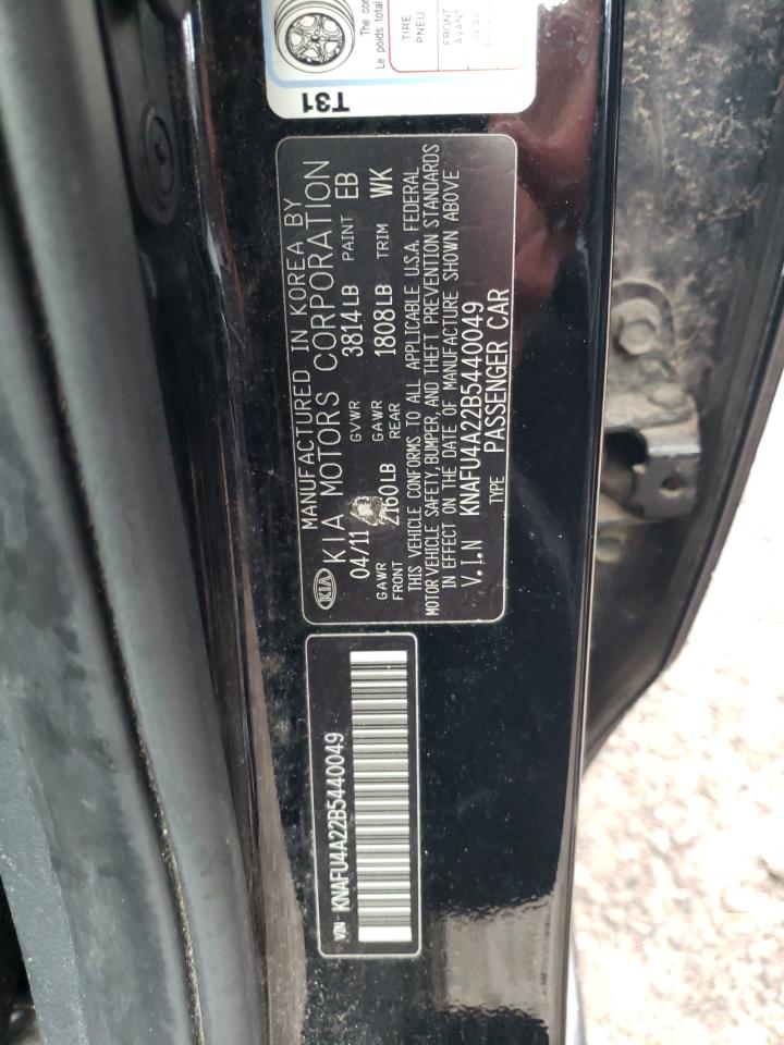 Photo 11 VIN: KNAFU4A22B5440049 - KIA FORTE 