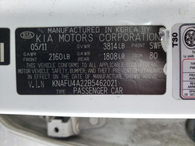 Photo 11 VIN: KNAFU4A22B5462021 - KIA FORTE EX 