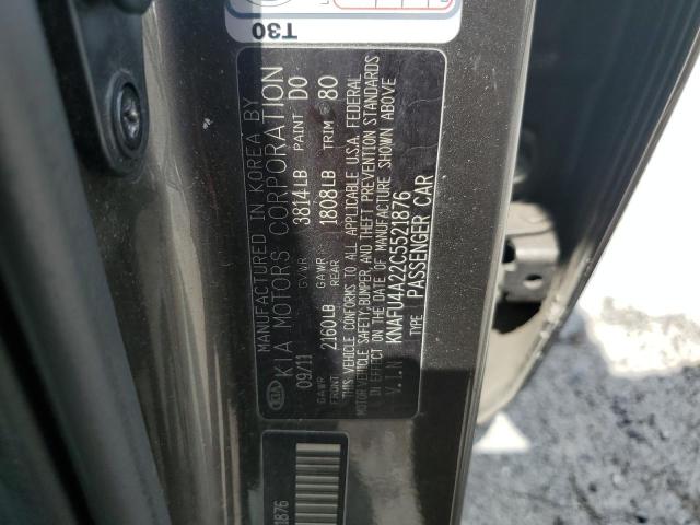 Photo 11 VIN: KNAFU4A22C5521876 - KIA FORTE EX 