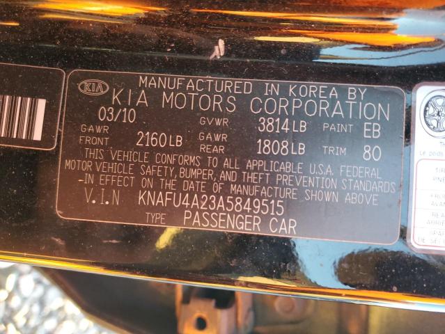 Photo 11 VIN: KNAFU4A23A5849515 - KIA FORTE 