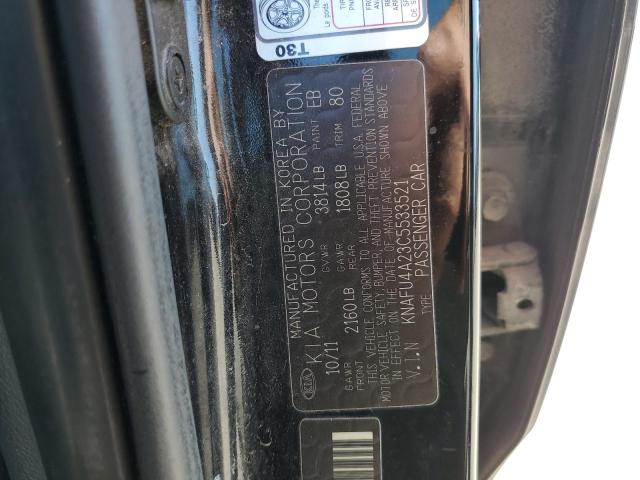 Photo 9 VIN: KNAFU4A23C5533521 - KIA FORTE EX 