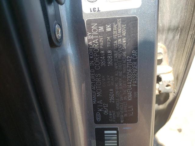 Photo 11 VIN: KNAFU4A23D5671142 - KIA FORTE 