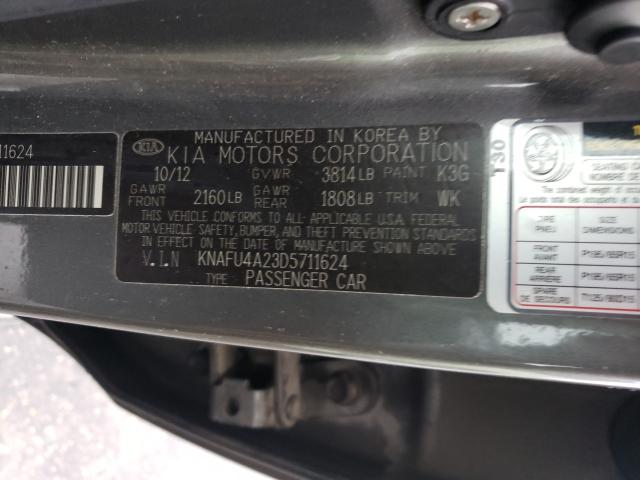 Photo 9 VIN: KNAFU4A23D5711624 - KIA FORTE EX 