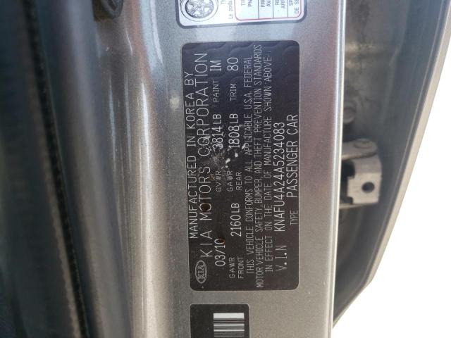 Photo 9 VIN: KNAFU4A24A5234083 - KIA FORTE EX 