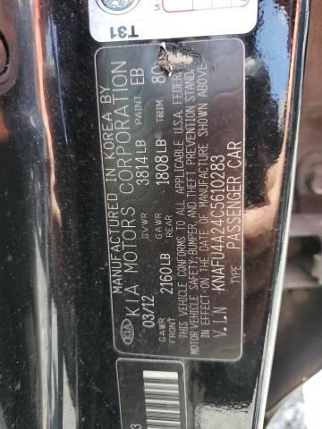 Photo 12 VIN: KNAFU4A24C5610283 - KIA FORTE 