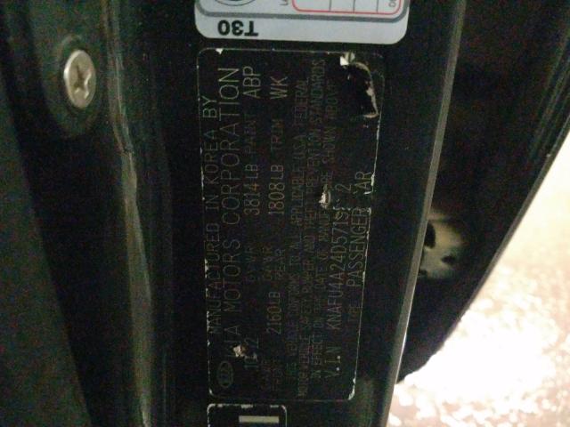 Photo 9 VIN: KNAFU4A24D5715472 - KIA FORTE EX 