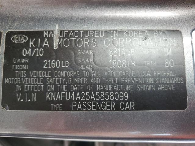 Photo 11 VIN: KNAFU4A25A5858099 - KIA FORTE 