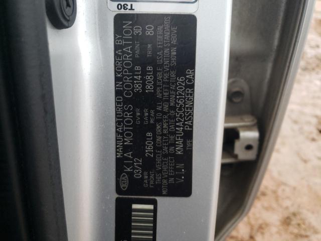 Photo 11 VIN: KNAFU4A25C5612026 - KIA FORTE 