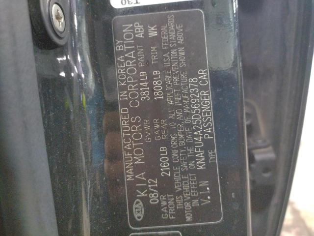 Photo 11 VIN: KNAFU4A25D5692378 - KIA FORTE 