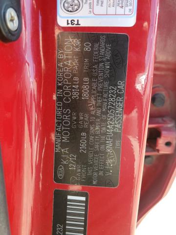 Photo 11 VIN: KNAFU4A25D5728232 - KIA FORTE 