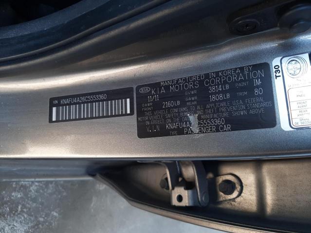 Photo 12 VIN: KNAFU4A26C5553360 - KIA FORTE 