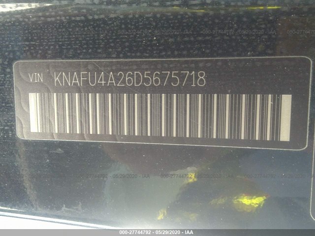 Photo 8 VIN: KNAFU4A26D5675718 - KIA FORTE 