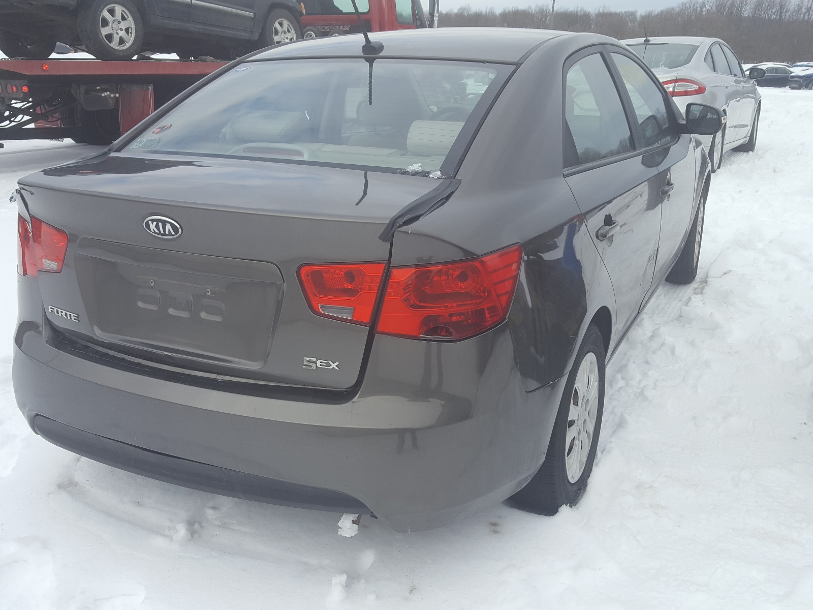 Photo 3 VIN: KNAFU4A27A5106730 - KIA FORTE EX 