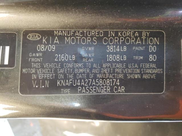 Photo 11 VIN: KNAFU4A27A5808174 - KIA FORTE EX 