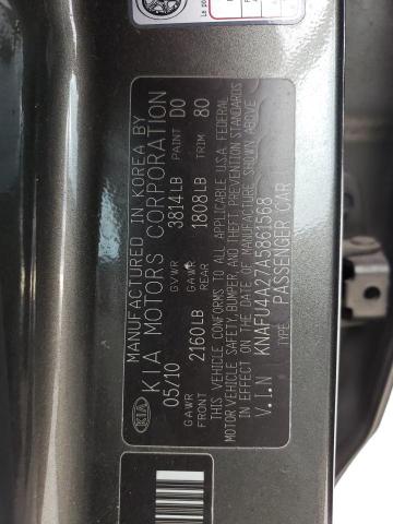 Photo 12 VIN: KNAFU4A27A5861568 - KIA FORTE EX 