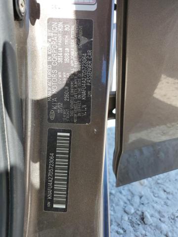 Photo 11 VIN: KNAFU4A27D5723064 - KIA FORTE 