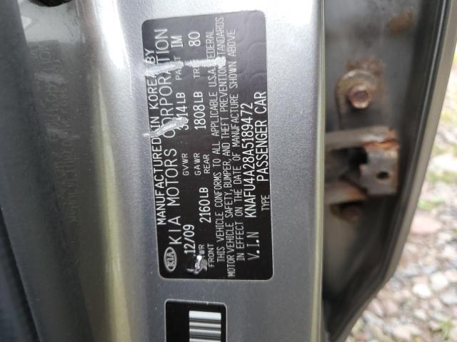 Photo 11 VIN: KNAFU4A28A5189472 - KIA FORTE EX 