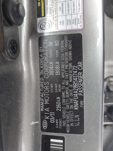 Photo 11 VIN: KNAFU4A28B5417472 - KIA FORTE 