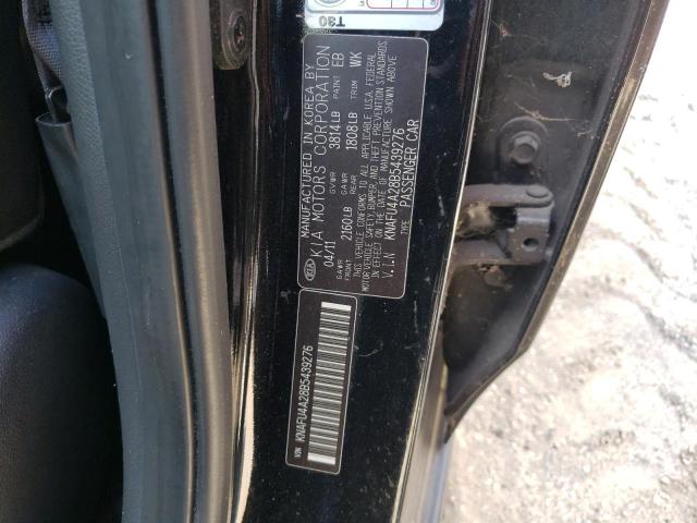 Photo 11 VIN: KNAFU4A28B5439276 - KIA FORTE EX 