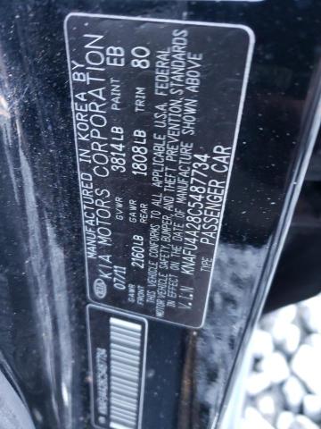 Photo 11 VIN: KNAFU4A28C5487734 - KIA FORTE 