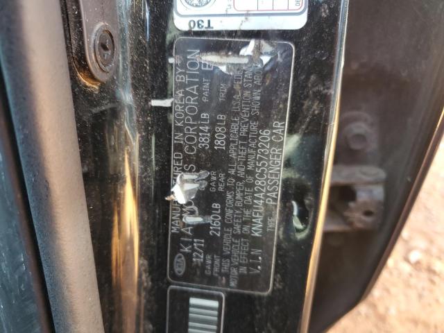 Photo 11 VIN: KNAFU4A28C5573206 - KIA FORTE EX 