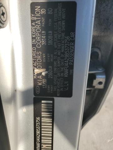 Photo 11 VIN: KNAFU4A29B5373756 - KIA FORTE EX 