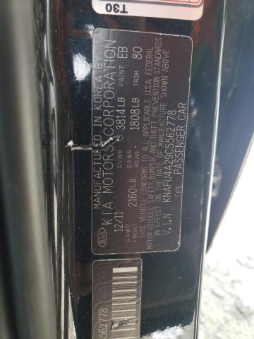 Photo 11 VIN: KNAFU4A29C5562778 - KIA FORTE 