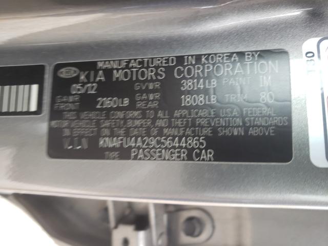 Photo 9 VIN: KNAFU4A29C5644865 - KIA FORTE EX 