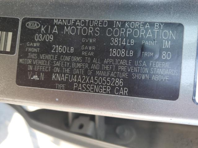 Photo 11 VIN: KNAFU4A2XA5055286 - KIA FORTE EX 