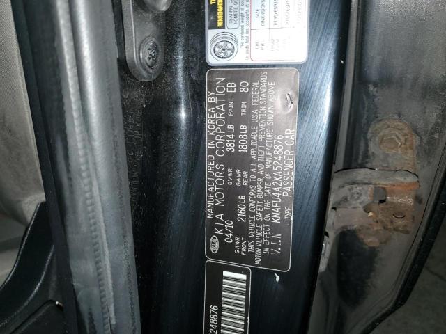 Photo 11 VIN: KNAFU4A2XA5248876 - KIA FORTE EX 