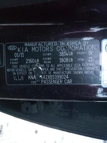 Photo 9 VIN: KNAFU4A2XB5399024 - KIA FORTE EX 