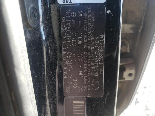 Photo 9 VIN: KNAFU4A2XC5507126 - KIA FORTE EX 