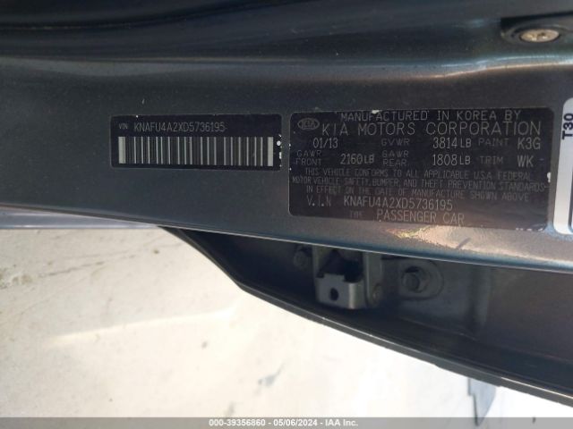 Photo 8 VIN: KNAFU4A2XD5736195 - KIA FORTE 