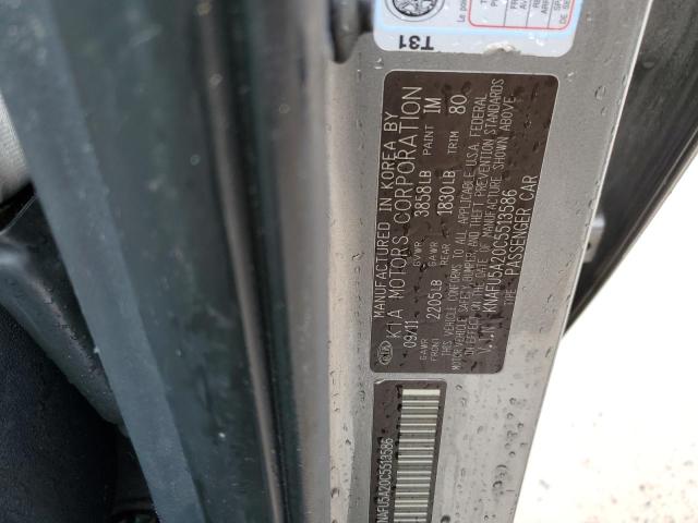 Photo 13 VIN: KNAFU5A20C5513586 - KIA FORTE EX 