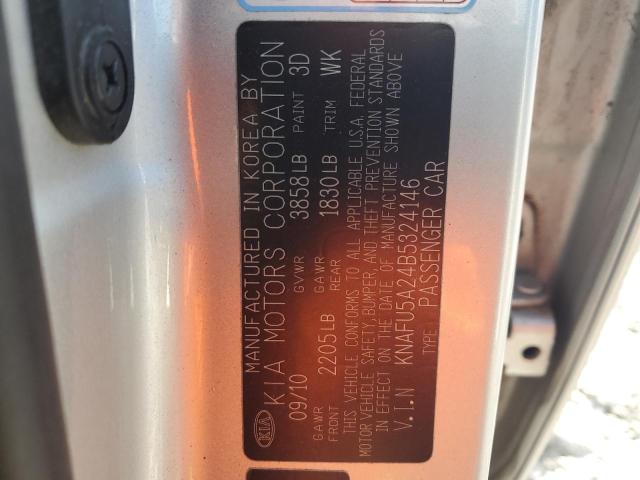 Photo 11 VIN: KNAFU5A24B5324146 - KIA FORTE EX 