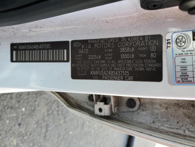 Photo 12 VIN: KNAFU5A24B5437515 - KIA FORTE 