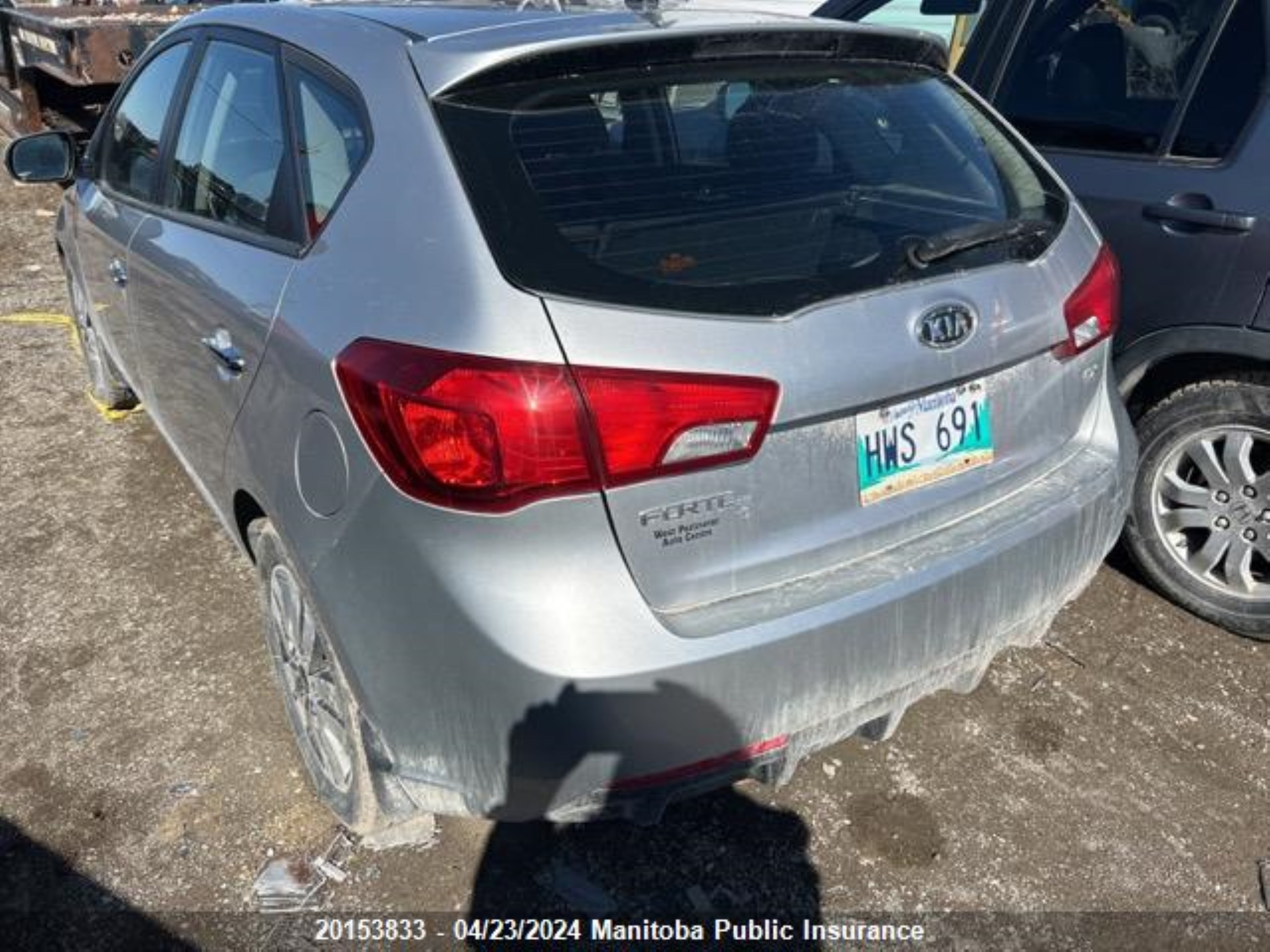 Photo 2 VIN: KNAFU5A24D5740829 - KIA FORTE 