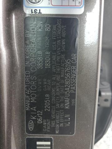 Photo 11 VIN: KNAFU5A28D5676195 - KIA FORTE 