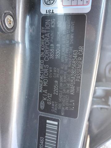 Photo 11 VIN: KNAFU5A28D5685463 - KIA FORTE EX 