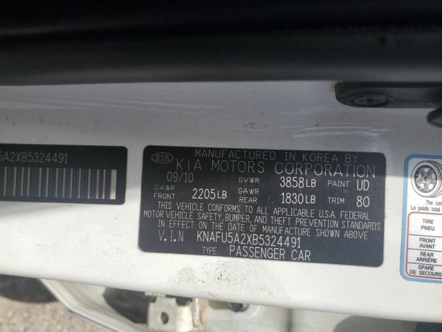 Photo 12 VIN: KNAFU5A2XB5324491 - KIA FORTE EX 